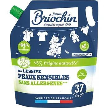 Prací gel KONCENTROVANÝ PRACÍ PROSTŘEDEK BEZ ALERGENŮ NÁHRADNÍ NÁPLŇ 1,7L BRIOCHIN 37 PRANÍ