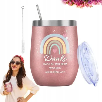 Termohrnek Termohrnek 350 ml - metalický, 12 oz/350 ml s víčkem a nápisem