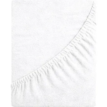 Prostěradlo Froté Prostěradlo Delux - bílé 140x200 S gumou Produkt Polský