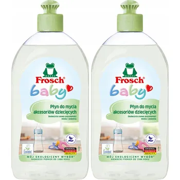 Univerzální čisticí prostředek Frosch Baby Čisticí prostředek na Dudlíky a Lahve 2x500 ml