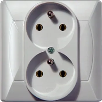 Elektrická zásuvka Ospel Elektrická Zásuvka zásuvka bílá