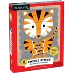Puzzle Sticks: Geometric Animals/Skládačka: Zvířata (24 dílků)