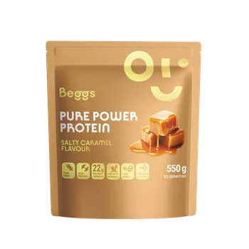 Protein Beggs Pure Power Protein 550 g Salty Caramel