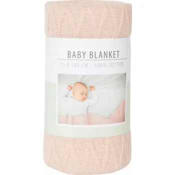 Dětská deka Dětská deka růžová 75 x 100 cm