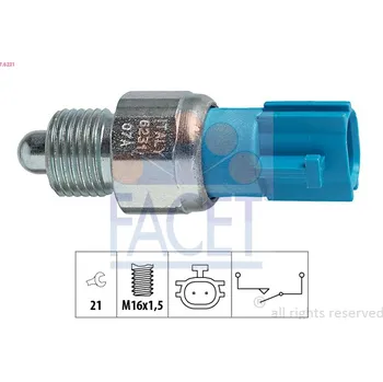 FACET Spínač, světlo zpátečky 76231