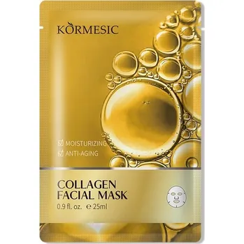 Pleťová maska Kormesic Vánoční maska X'Mas Sněhulák Intenzivně Hydratační 25 ml