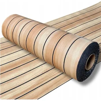 Obklad Samolepící lamely na zeď hnědé rozměr 300 cm x 40 cm