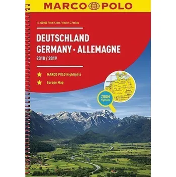 Německo, Evropa/atlas-spirála 18/19 1:3