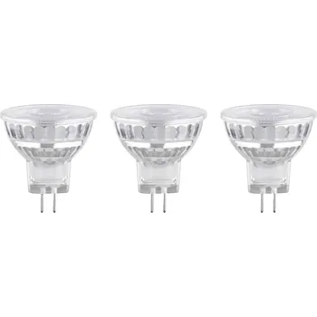 Žárovka Paulmann 28977 LED Energetická třída (EEK2021) E (A - G) GU4 žárovka 1.8 W teplá bílá (Ø x v) 35 mm x 37 mm 3 ks