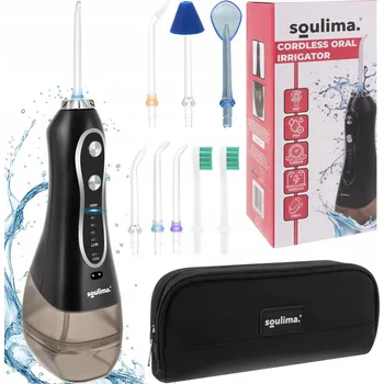 Bezdrátový zubní irigátor s 8 tryskami a 5 režimy – výkonný a s velkou nádržkou