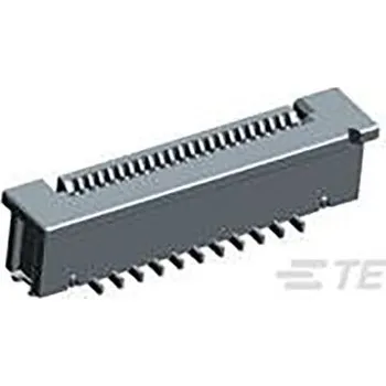 Elektrický konektor Konektor FPC, počet kontaktů: 40, počet řad: 1, rozteč: 0.5mm, orientace těla: Svislý, Povrchová montáž, Samice, ZIF,