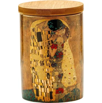 Dóza na potraviny Porcelánová dóza Marco Polo Klimt 650 ml, vícebarevná