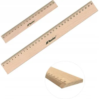 pravítka ŠKOLNÍ POTŘEBY DŘEVĚNÉ PRAVÍTKO 50cm LENIAR dlouhé PRAVÍTKO NELÁMAVÉ
