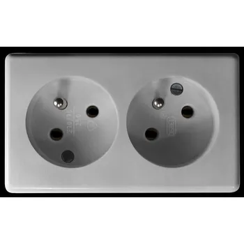 Elektrická zásuvka Ospel Elektrická Zásuvka zásuvka bílá
