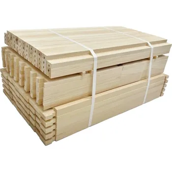 Rámkový přířez 1/1 232 vrtaný Langstroth (50 ks) - Borovice vejmutovka