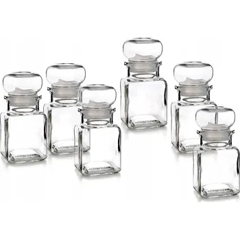 Dóza na potraviny Sada skleněných dóz na koření Aromi