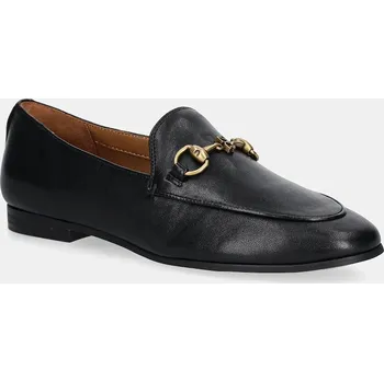 Dámské mokasíny Kožené mokasíny Nokwol Gate Gale.Black.Leather černá 99X, EUR 39