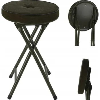 Stolička H&S Decoration, odstíny zelené, 49 cm