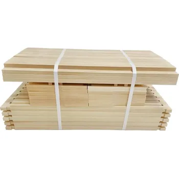 Rámkový přířez 2/3 159 Langstroth (50 ks) - Borovice vejmutovka