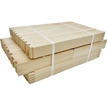 Rámkový přířez Hoffman vrtaný 39x24 (50 ks) - Borovice vejmutovka