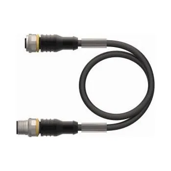 Turck RKC12T-10-RSC12T/TXL upravený zástrčkový konektor pro senzory - aktory, 6630872, piny: 12, 10 m, 1 ks