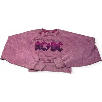 Dámská mikina Mikina dámská přes hlavu AC/DC S