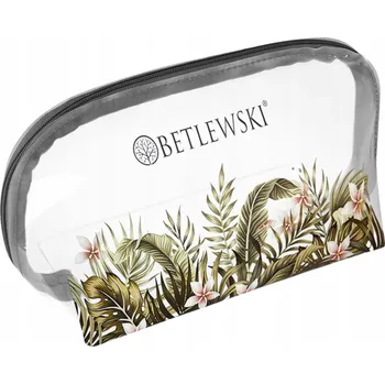 Kosmetická taška Kosmetická taštička Betlewski BKP-01 FLORA zelená