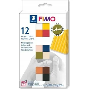 Modelovací hmota Modelovací hmota Staedtler Fimo Natural 12 ks