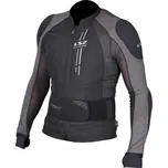 Pancéřová vesta / Chránič těla Mikina na motorku LS2 X-Armor Man Black Silver XL-XXL