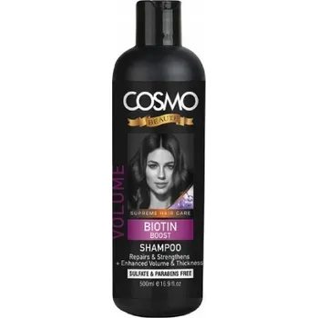 Šampon COSMO BEAUTE ŠAMPON BIOTIN BOOST ŠAMPON NA VLASY 500ML ARABSKÁ KOSMETIKA