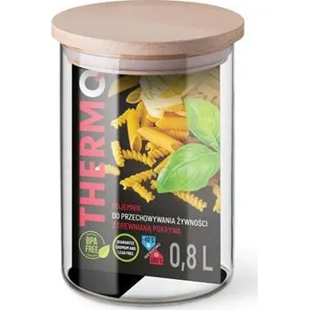 Dóza na potraviny Termo nádoba Thermo 802114 0,8 l 9,6x14,5 cm průhledný