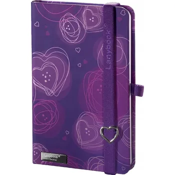 Obraz Notes A6 Lanybook fialový