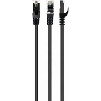 Síťový kabel Patch kabel Gembird S/FTP 6a RJ45 / RJ45 2 m černý