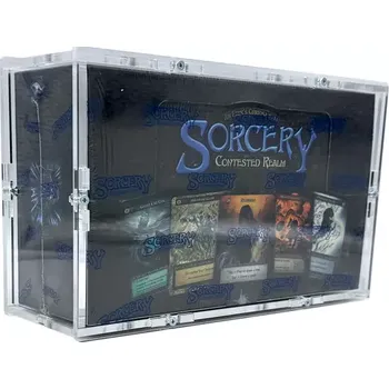 Karetní hra Akrylový box Sorcery TCG Alpha Beta Booster Box Version 1