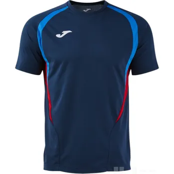 Fotbal Dres JOMA CHAMPIONSHIP 20, barva bílá - tmavě modrá - zářivě tyrkysová, velikost 3XS