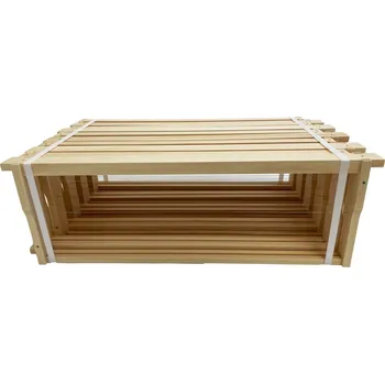 Rámek vydrátkovaný 2/3 159 Langstroth (10 ks) – Borovice vejmutovka