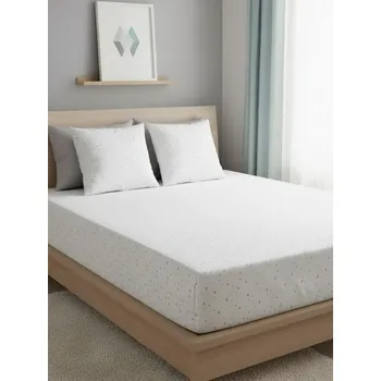 Prostěradlo Sinsay - Prostěradlo s gumou s celoplošným potiskem hvězd - námořnická modrá - 693II-59X - 693II-59X-ONE