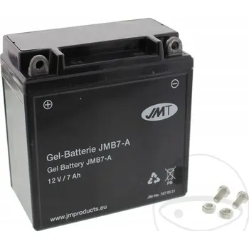 Motobaterie Motocyklová Akumulátor JMT JMB7-A GEL