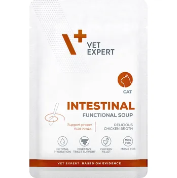 Krmivo pro kočku VetExpert Veterinary Diet Cat Intestinal Functional Soup 40 g