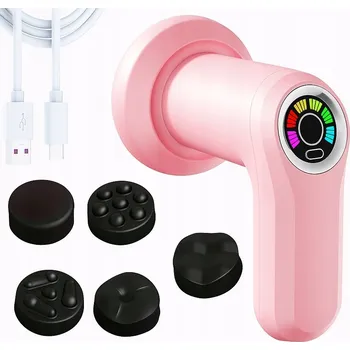 Masážní přístroj MASÁŽNÍ PŘÍSTROJ ANTICELULITIDNÍ ELEKTRICKÝ 5 nástavců pro masáž celého těla YX-720