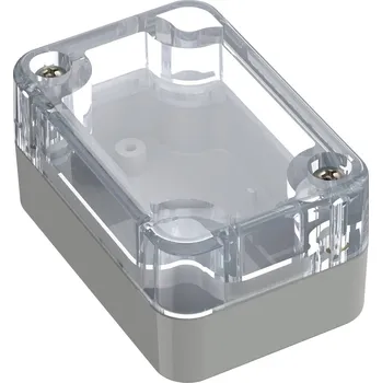 Elektroinstalační krabice TRU COMPONENTS 6U07060403437 TC-13865036 Průmyslová skříň 60 x 40 x 30 ABS-PC světle šedá 1 ks