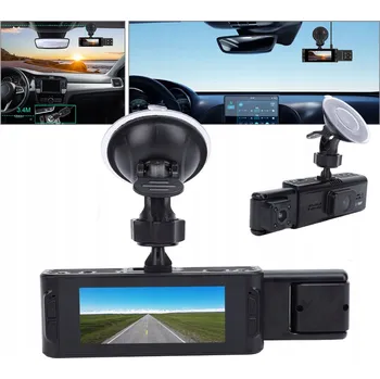IP kamera 3-kanálová kamera do automobilová 1080P FULL HD autokamera s nočním viděním