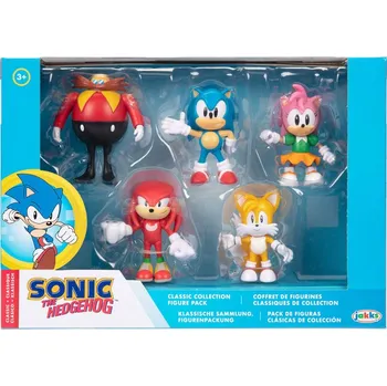 Figurka Sonic sada 6 sběratelských figurek z hry, 6 cm
