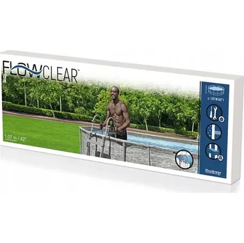 Žebřík Bazénový žebřík Bestway 3 stupně, 107 cm