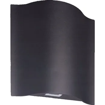 Venkovní osvětlení Zahradní nástěnné svítidlo Lumilight šedé s integrovaným LED zdrojem o výkonu 15 W