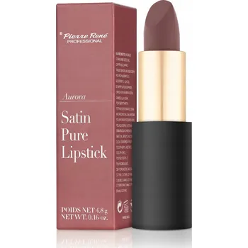 Přípravek na rty PIERRE RENE SATÉNOVÁ RTĚNKA Satin Pure Lipstick 01 Aurora
