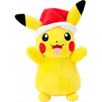 plyšák Pokémon 20 cm plyšák Pikachu s vánoční čepicí Pokemon