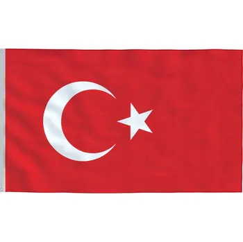 Vlajka Vlajka Turecka, 90x150 cm