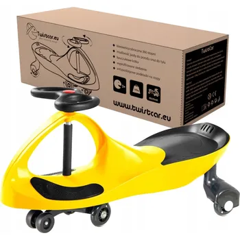 Odrážedlo Odrážedlo Gravitační vozidlo pro děti Svítící LED kolečka do 120 kg TWISTCAR