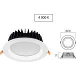 Vestavné 60W LED světlo MA12NW Arelux 4000K pr.23cm IP44